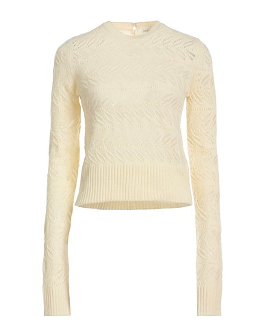 SPORTMAX Pullover Ivoire 80% Laine, 20% Cachemire