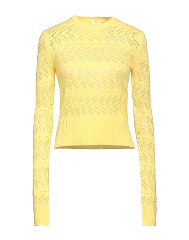 SPORTMAX Jumper Yellow 80% Wool, 20% Cashmere