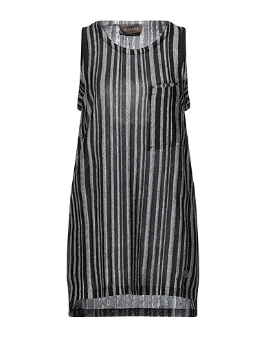 TRUSSARDI Top Midnight blue 55% Silk, 45% Linen