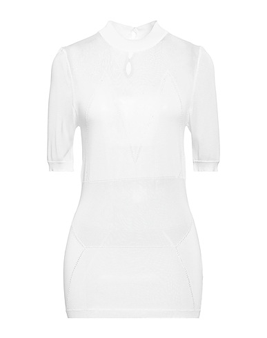 TRUSSARDI Polo neck White 100% Viscose