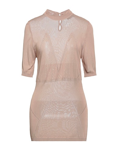 TRUSSARDI Polo neck Beige 100% Viscose
