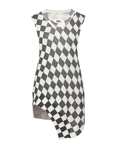 MM6 MAISON MARGIELA Sleeveless sweater Charcoal 100% Cotton