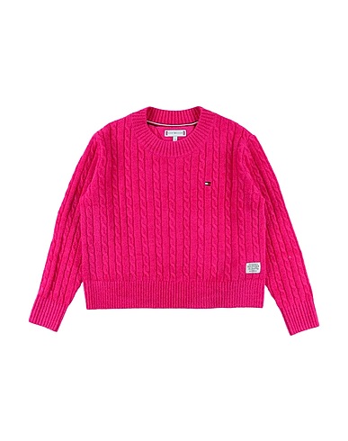 TOMMY HILFIGER プルオーバー フューシャ コットン 70% / テンセル 18% / ナイロン 12%