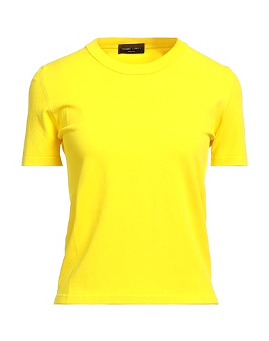 ROBERTO COLLINA Sweater Yellow 83% Viscose, 17% Polyester