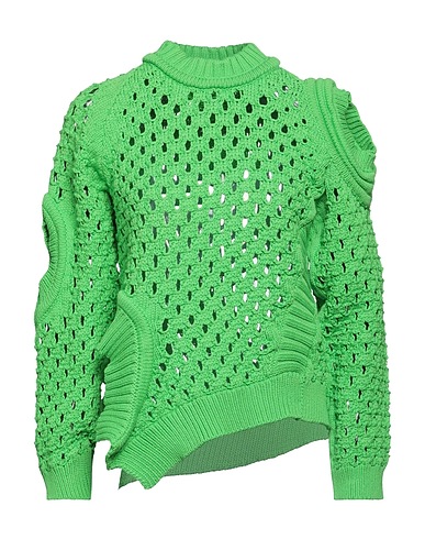 STELLA McCARTNEY Sweater Green 87% Cotton, 13% Polyamide