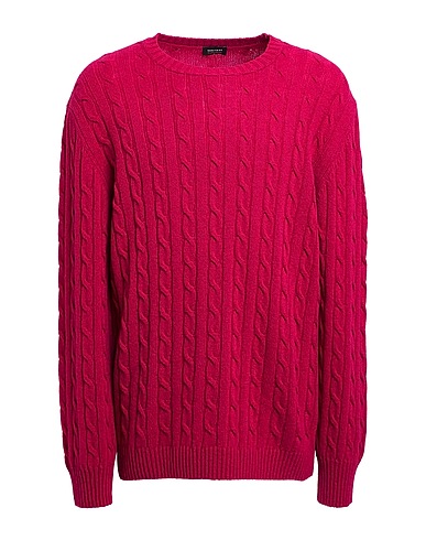 HERITAGE Jumper Magenta 80% Wool, 20% Polyamide
