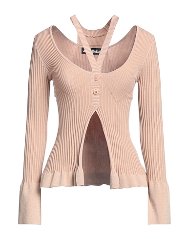 ANDREĀDAMO Sweater Sand 80% Viscose, 10% Polyester, 9% Polyamide, 1% Elastane