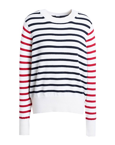 PETIT BATEAU Pullover Elfenbein 55% Wolle, 45% Baumwolle