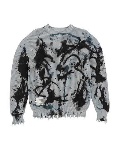 MSGM Pullover Grigio 50% Lana Vergine, 50% Acrilico