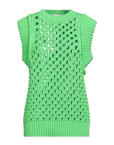 STELLA McCARTNEY Jumper Green 87% Cotton, 13% Polyamide