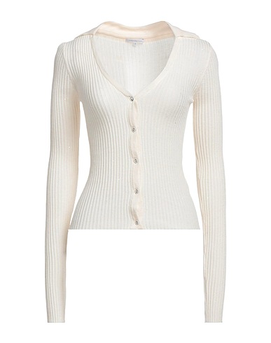 PATRIZIA PEPE Cardigan Ivory 44% Polyester, 29% Wool, 20% Acrylic, 7% Polyamide