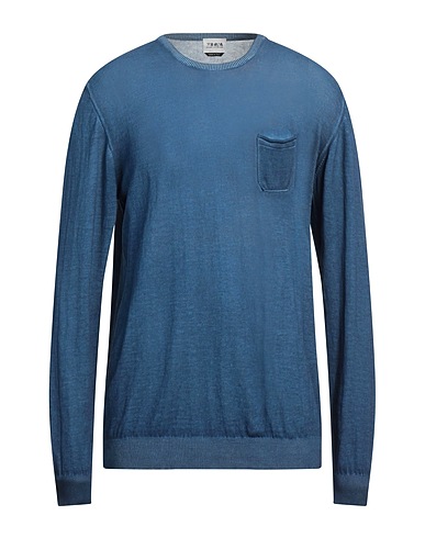 BERNA Jumper Blue 100% Organic cotton