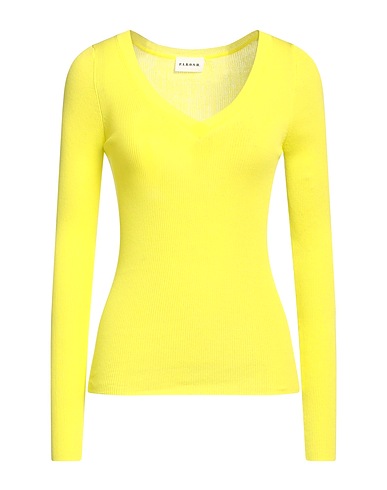 P.A.R.O.S.H. Pullover Verde lime 82% Cotone, 18% Poliammide