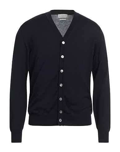 BALLANTYNE Cardigan Midnight blue 55% Silk, 45% Cotton