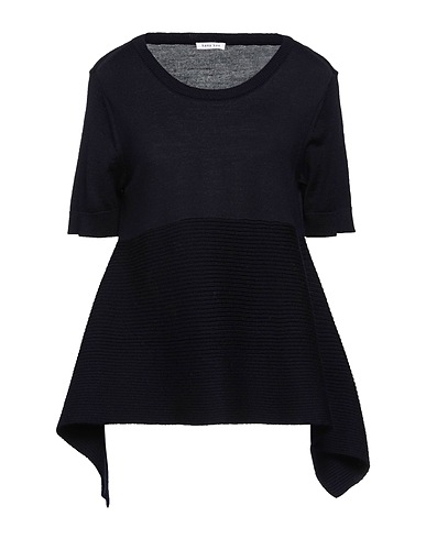HANA SAN Pullover Blu notte 100% Lana Merino