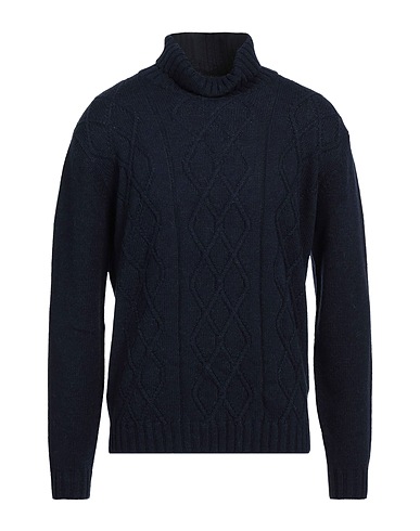 ENTRE AMIS Turtleneck Midnight blue 50% Acrylic, 25% Wool, 25% Alpaca wool