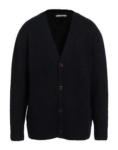 ACNE STUDIOS Cardigan Black 48% Wool, 28% Cotton, 23% Nylon, 1% Elastane