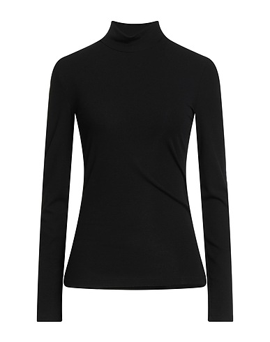 THEORY T-shirt Black 95% Viscose, 5% Polyurethane