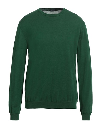 ZANONE Sweater Green 100% Cotton