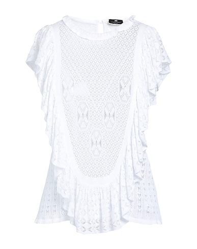 ELISABETTA FRANCHI Sweater White 88% Viscose, 12% Polyester
