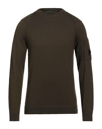 C.P. COMPANY Sweater Military green 100% Cotton