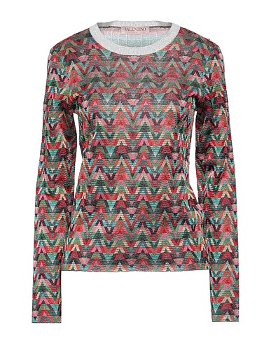 VALENTINO GARAVANI Jumper Red 82% Viscose, 16% Metal, 2% Polyester