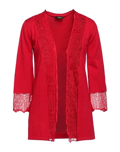FRACOMINA Cardigan Red 80% Viscose, 20% Nylon, Polyester