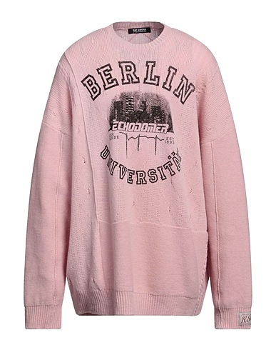 RAF SIMONS ニット ピンク ウール 100%