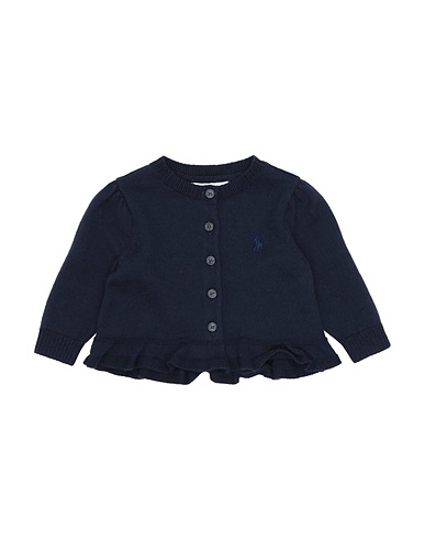 POLO RALPH LAUREN Cardigan Blu notte 100% Cotone