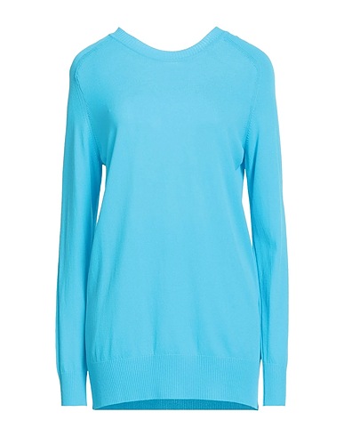 KATE BY LALTRAMODA Pullover Azzurro 65% Viscosa, 35% Poliammide