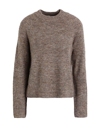 PIECES Jumper Khaki 50% Recycled polyester, 22% Acrylic, 21% Synthetic fibers, 4% Elastane, 3% Wool