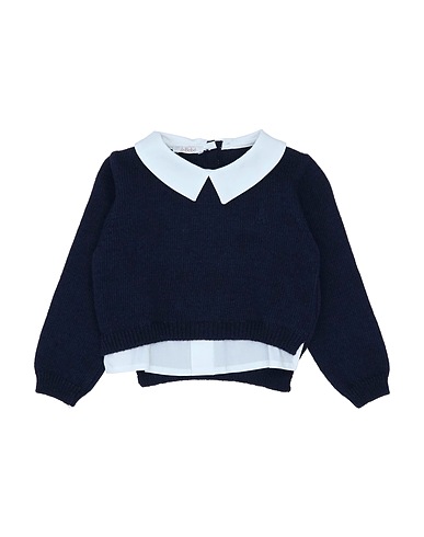 LE BEBÉ Sweater Midnight blue 47% Wool, 30% Viscose, 15% Polyamide, 8% Cashmere