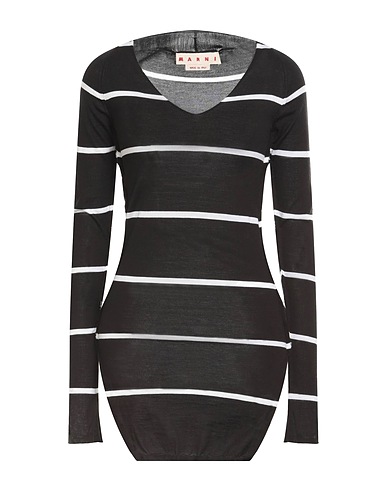 MARNI Jumper Black 100% Virgin Wool