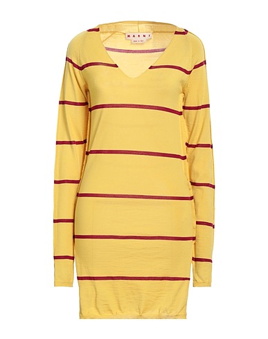 MARNI Pullover GIALLO 100% Laine vierge
