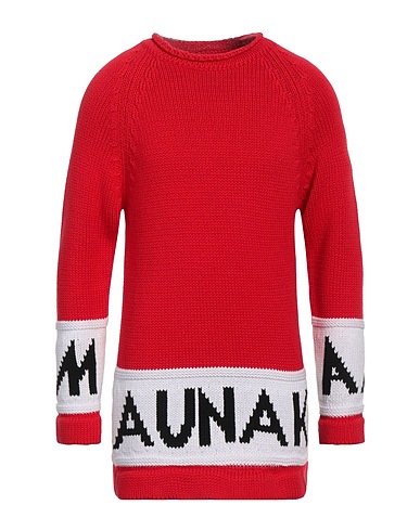 MAUNA KEA Pullover Rosso 100% Cotone