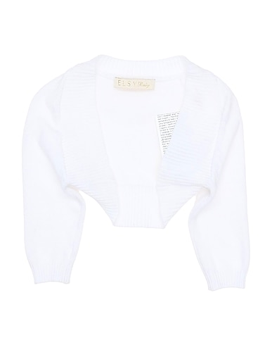 ELSY Cardigan White 90% Viscose, 10% Polyester