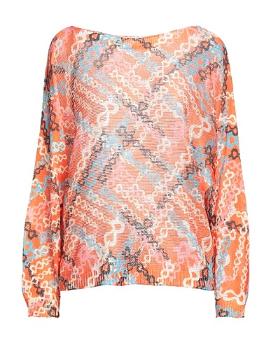 VANESSA SCOTT Pullover Arancione 62% Poliestere, 33% Viscosa, 5% Elastan
