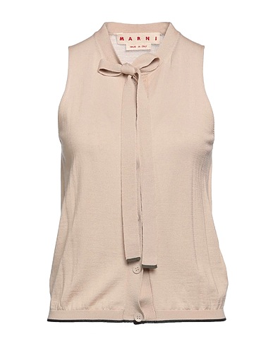 MARNI Cardigan Sand 90% Virgin Wool, 10% Cashmere