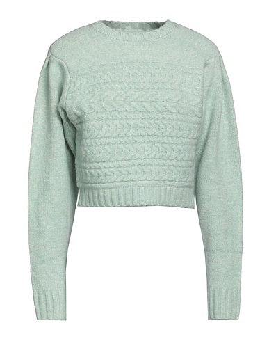 FOR LOVE & LEMONS Pullover Verde chiaro 49% Acrilico, 31% Poliestere riciclato, 17% Nylon, 3% Elastan