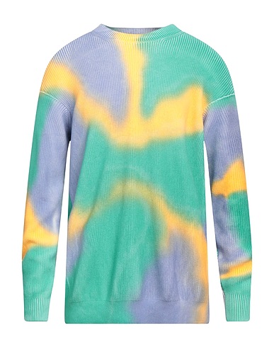 87 AVRIL 90 Pullover Verde 100% Cotone