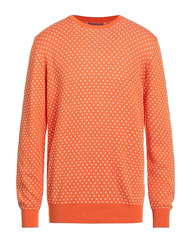 DELLA CIANA Jumper Orange 100% Cotton