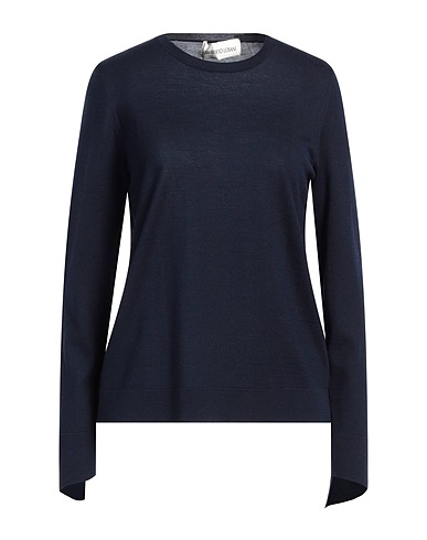 LAMBERTO LOSANI Pullover Marineblau 70% Schurwolle, 30% Seide