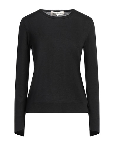 LAMBERTO LOSANI Sweater Black 70% Virgin Wool, 30% Silk