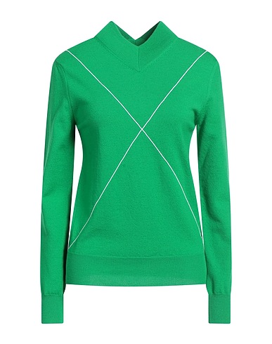 BOTTEGA VENETA Sweater Green 93% Wool, 7% Polyester, Viscose