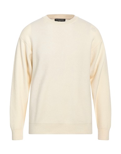 DANIELE FIESOLI Sweater Ivory 80% Merino Wool, 20% Nylon