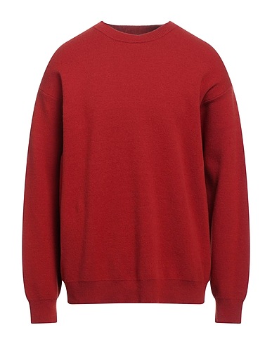 DANIELE FIESOLI Pullover Rouge brique 80% Laine mérinos, 20% Nylon