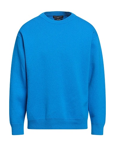 DANIELE FIESOLI Sweater Bright blue 80% Merino Wool, 20% Nylon