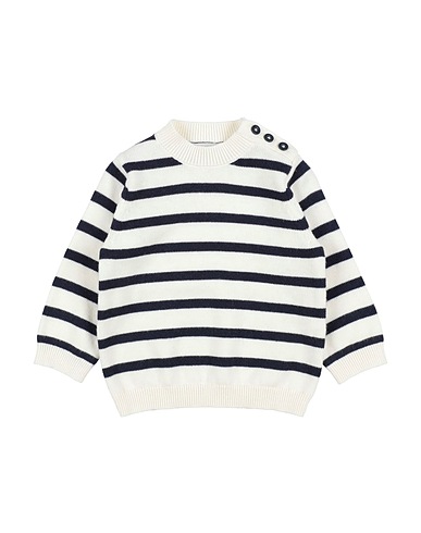 PETIT BATEAU Jumper Slate blue 55% Wool, 45% Cotton
