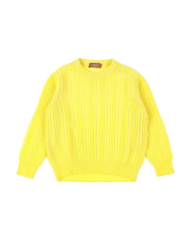 AGNONA Pullover Jaune 40% Cachemire, 40% Coton, 20% Soie