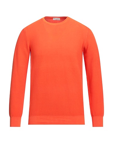 CASHMERE COMPANY Jumper Orange 100% Cotton